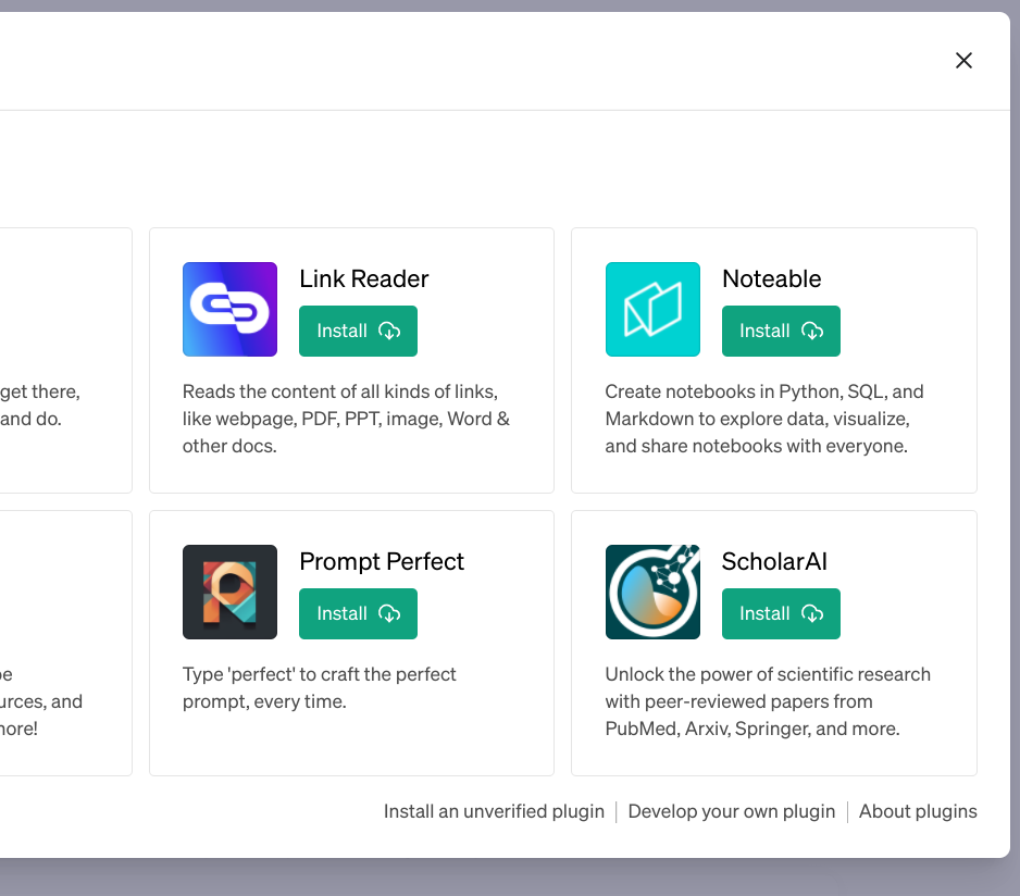 install the plugin